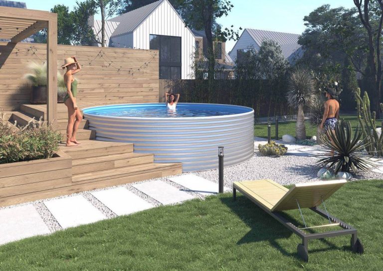 Combining Fire Pits and Fireplaces with Your Tank Pool