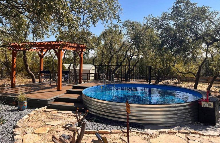Why a Backyard Stock Tank Pool Is a Brilliant Idea